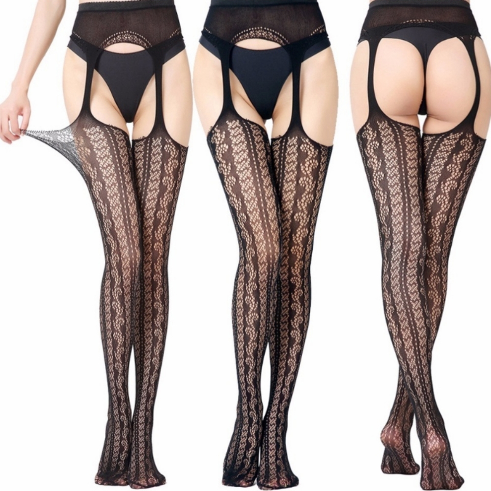 ❤️NEW Sexy Lace Garter Belt Stockings
